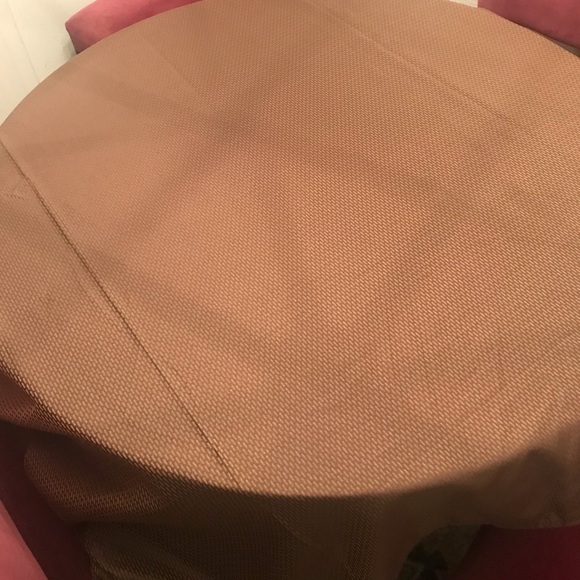 TABLE CLOTH BROWN TEXTURED FABRIC - Picture 9 of 9